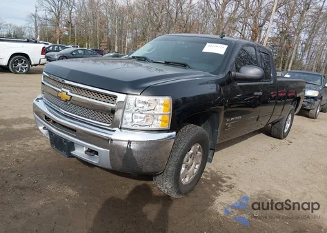 2013 Chevrolet Silverado 1500 Lt из США, поврежденный, VIN 1GCRKSE04DZ238702